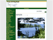 Tablet Screenshot of mayfieldny.org